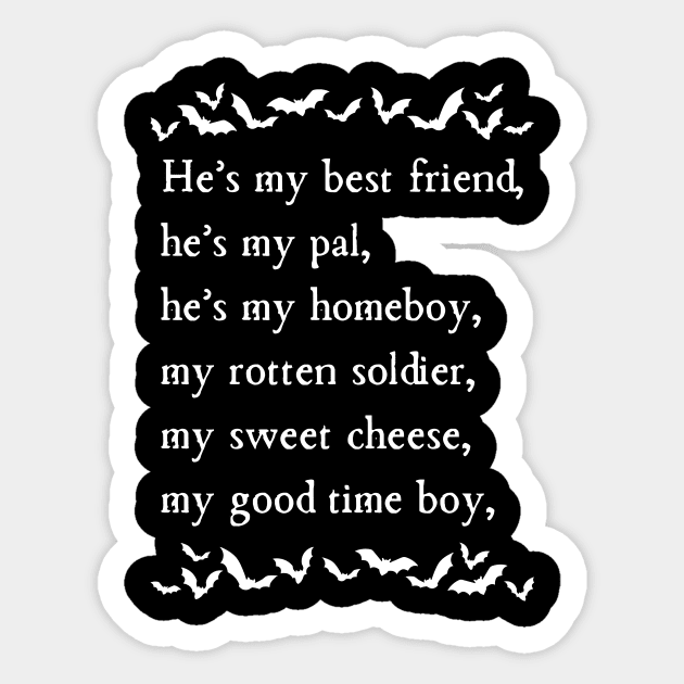 My Sweet Cheese Sticker by SleepyVampire